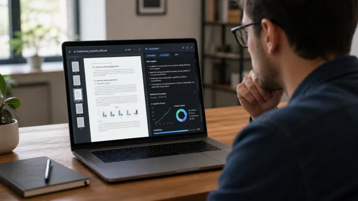 How to Analyze a 50-Page PDF in Under 5 Minutes Using AI